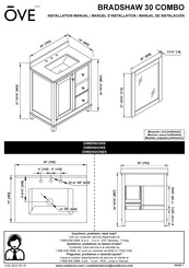 OVE BRADSHAW 30 COMBO Manual De Instalación