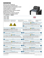 Siemens 3VA921.-0KD00 Instructivo