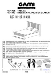 Gami THELMA CHATAIGNIER BLANCHI H1Z Manual Del Usuario