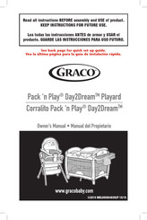 Graco Pack 'n Play Day2Dream Bassinet Deluxe Playard Manual Del Propietário