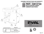 Inval GM 0740 Manual De Ensamble Y Garantia