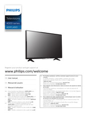 Philips 40PFL4901 Manual Del Usuario