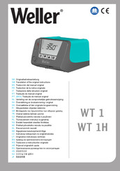 Weller WT 1012 Traducción Del Manual Original