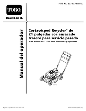 Toro 22177 Manual Del Operador