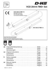 D+H VCD 204-K-TMS+ Manual Original