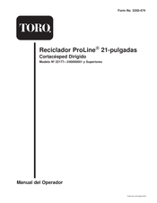 Toro 22177 Manual Del Operador