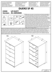 Forma Ideale UP 01077 Instrucciones De Montaje