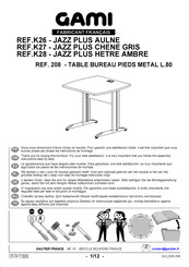 Gami JAZZ PLUS K26208 Instrucciones De Montaje