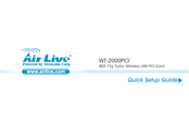 AirLive WT-2000PCI Guia De Inicio Rapido