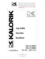 Kalorik USK JK 32207 Manual De Instrucciones