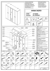 Forma Ideale HANA 5K2FO UP 00383 Instrucciones De Montaje