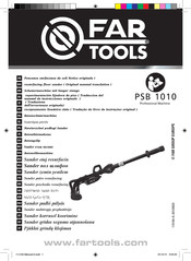 Far Tools PSB 1010 Traduccion Del Manual De Instrucciones Originale