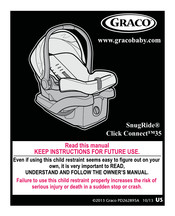 Graco SnugRide Click Connect 35 Manual Del Usuario