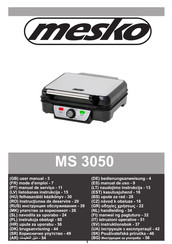 Mesko MS 3050 Manual De Uso