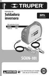 Truper SOIN-101 Instructivo