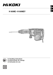 HIKOKI H 60ME Instrucciones De Manejo