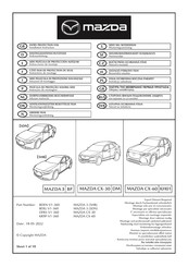 Mazda BDEN-V1-360 Instrucciones De Montaje