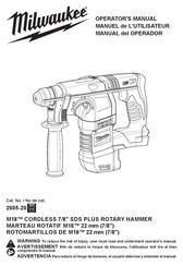 Milwaukee M18 Manual Del Operador