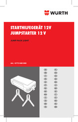 Würth 0772 040 000 Manual Del Usuario