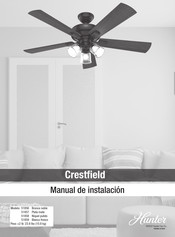 Hunter Crestfield 51859 Manual De Instalación