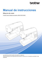 Brother 888H82 Manual De Instrucciones