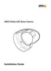 Axis Communications P3265-LVE Guia De Instalacion