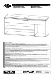 ricoo WM034 Instrucciones De Montaje