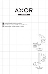Hansgrohe Axor Citterio 39135 1 Serie Instrucciones De Montaje