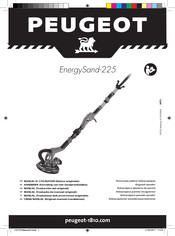 PEUGEOT EnergySand-225 Traducción Del Original