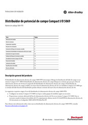 Rockwell Automation Allen-Bradley Compact I/O 5069 Instrucciones De Instalación