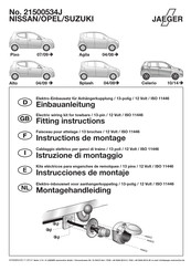 Jaeger 21500534J Instrucciones De Montaje