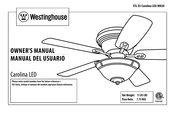 Westinghouse Carolina LED-WH20 Manual Del Usuario