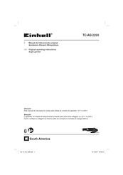 EINHELL TC-AG 2200 Manual De Instrucciones Original