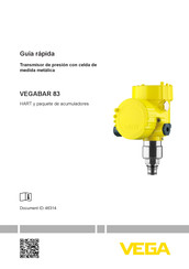 Vega VEGABAR 83 Guía Rápida