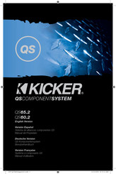 Kicker QS65.2 Manual Del Propietário