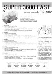 RIB S1-CRX/R2 Instrucciones De Montaje