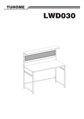 TUHOME Furniture LWD030 Manual De Instrucciones