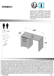 Forte HVNB211 Instrucciones De Montaje