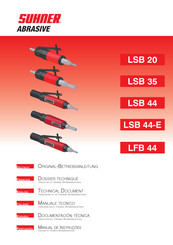 SUHNER ABRASIVE LSB 20 Documentación Técnica