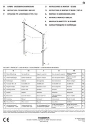 Hudora 64000 Instrucciones De Montaje Y De Uso