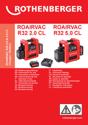 Rothenberger ROAIRVAC R32 5.0 CL Instrucciones De Uso