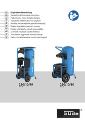 Gude 250/10/80 Traduccion Del Manual De Instrucciones Originale