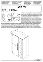 Forma Ideale LAZIO POP UP 01049 Instrucciones De Montaje