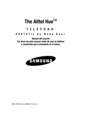 Samsung The Alltel Hue Manual Del Usuario