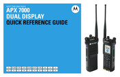 Motorola ASTRO APX 7000 Serie Guía De Referencia Rápida