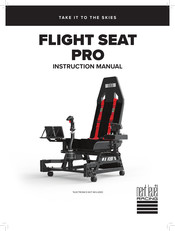 Next Level Racing FLIGHT SEAT PRO Manual De Instrucciones