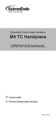 SybronEndo M4 TC Handpiece Manual Del Operador