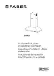 Faber DAMA30SSV Instrucciones De Instalación