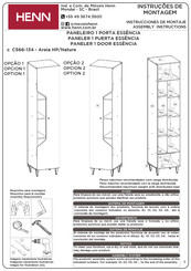 HENN C566-134 Instrucciones De Montaje