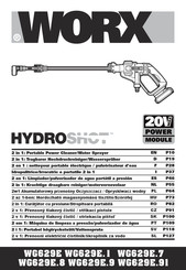 Worx HYDROSHOT WG629E.91 Manual Original